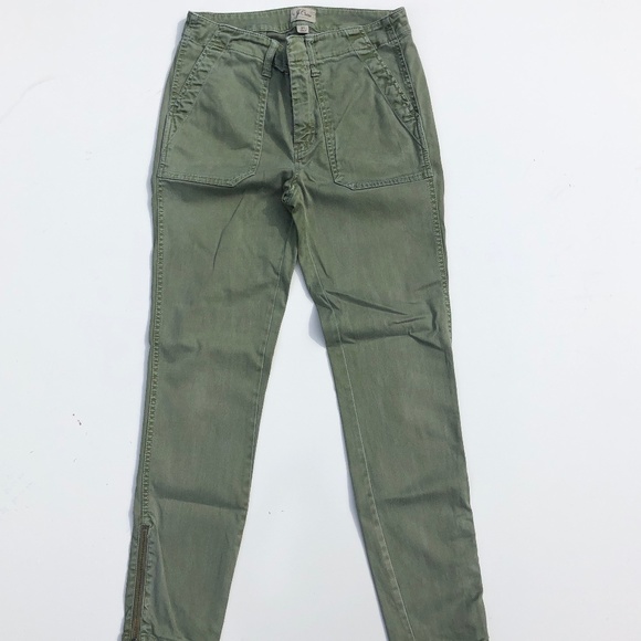 J. Crew Pants - J.Crew Army Green Utility Style Pants